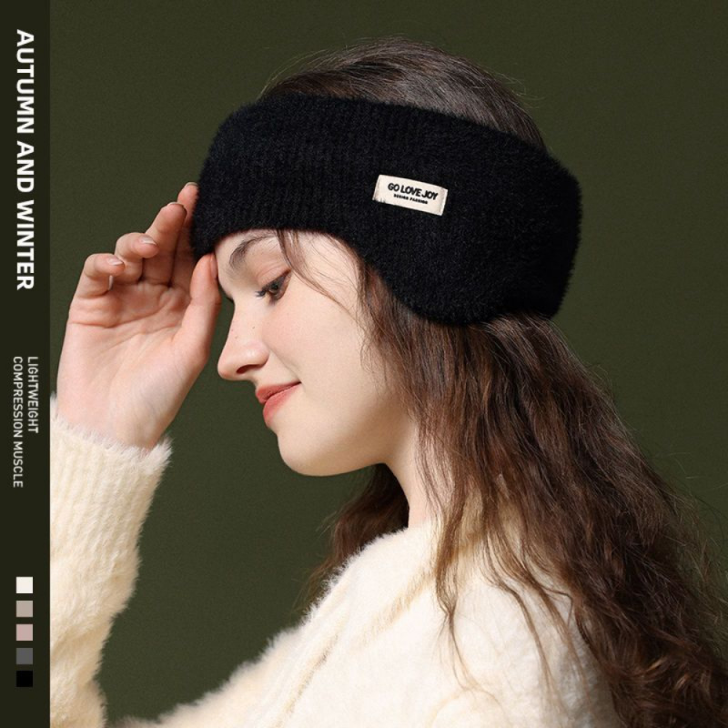Winter Warm Knitted Earmuffs W - Running Gear Winter recension och pris