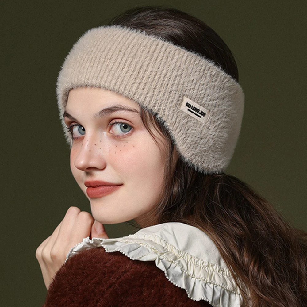 Winter Warm Knitted Earmuffs W - Running Gear Winter recension och pris