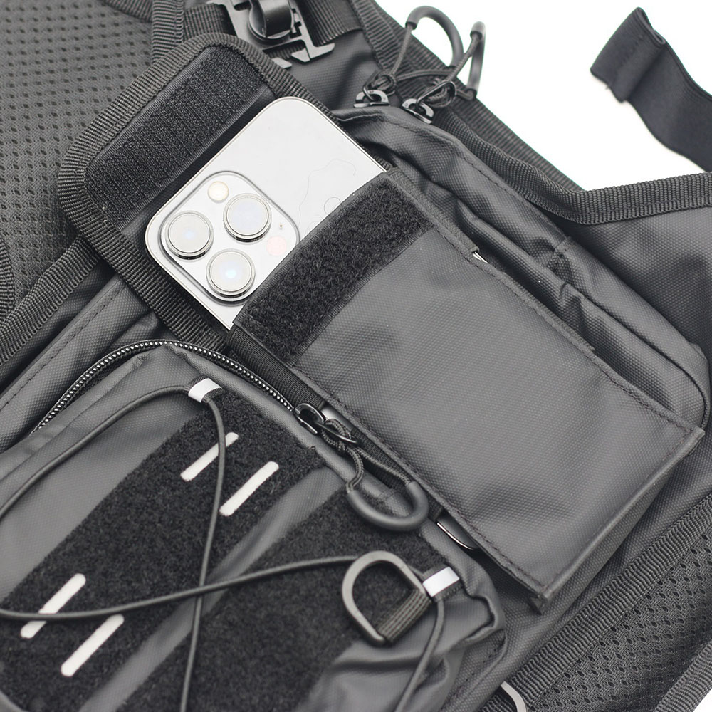 Tactical Vest Chest Bag with 2 - Running Gear Bag For Men recension och pris